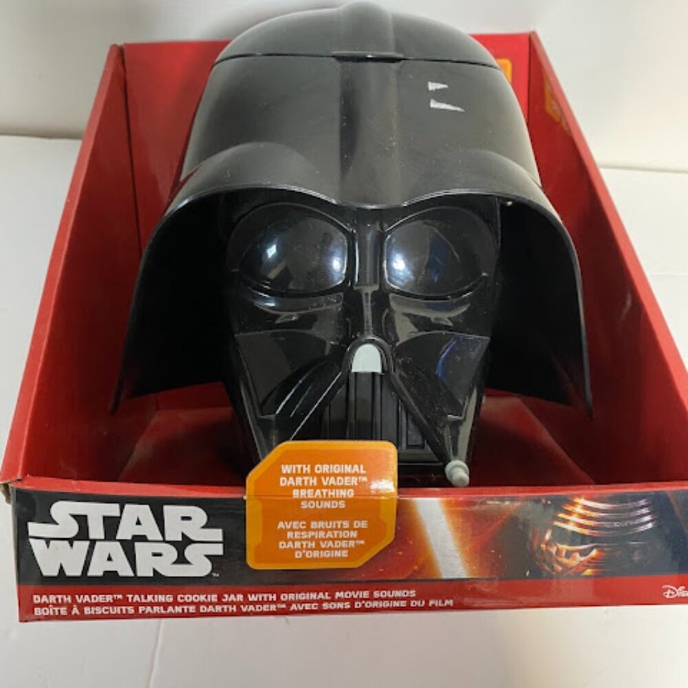 Star Wars Darth Vader Talking Cookie Jar with Original Movie Sounds - Picture 14 of 16